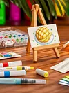 Foam Texture Painting Paper Magic Painting Paper for Art Painting (Rectangle)