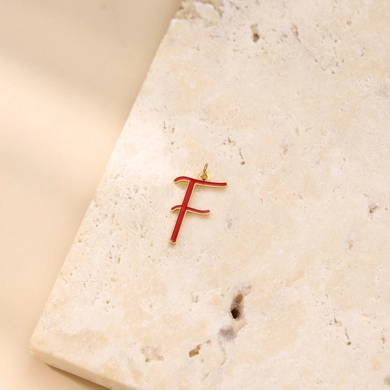 1 Piece 304 Stainless Steel Letter Jewelry Accessories Pendant