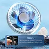 USB Powered Car Fan Vent Clip Car Cooling Fan 3 Speeds Quiet Brushless Motor 360 Rotatable for Sedan SUV RV Pickup Truck Van