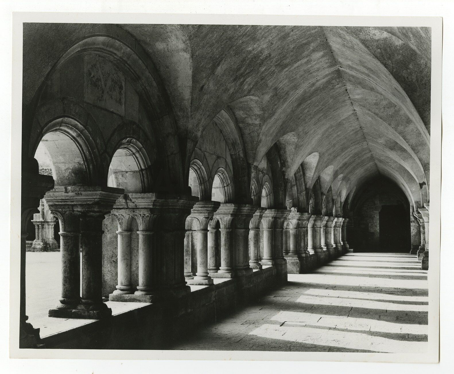 Abbey of Fontenay - Vintage 8x10 Publication Photo Poster paintinggraph - France