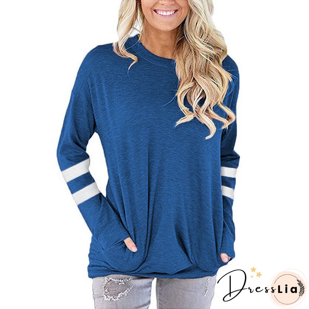 Manga Larga Tops Women Pink Long Sleeve Tees Ropa Mujer Spring Womens Fashion Tunique