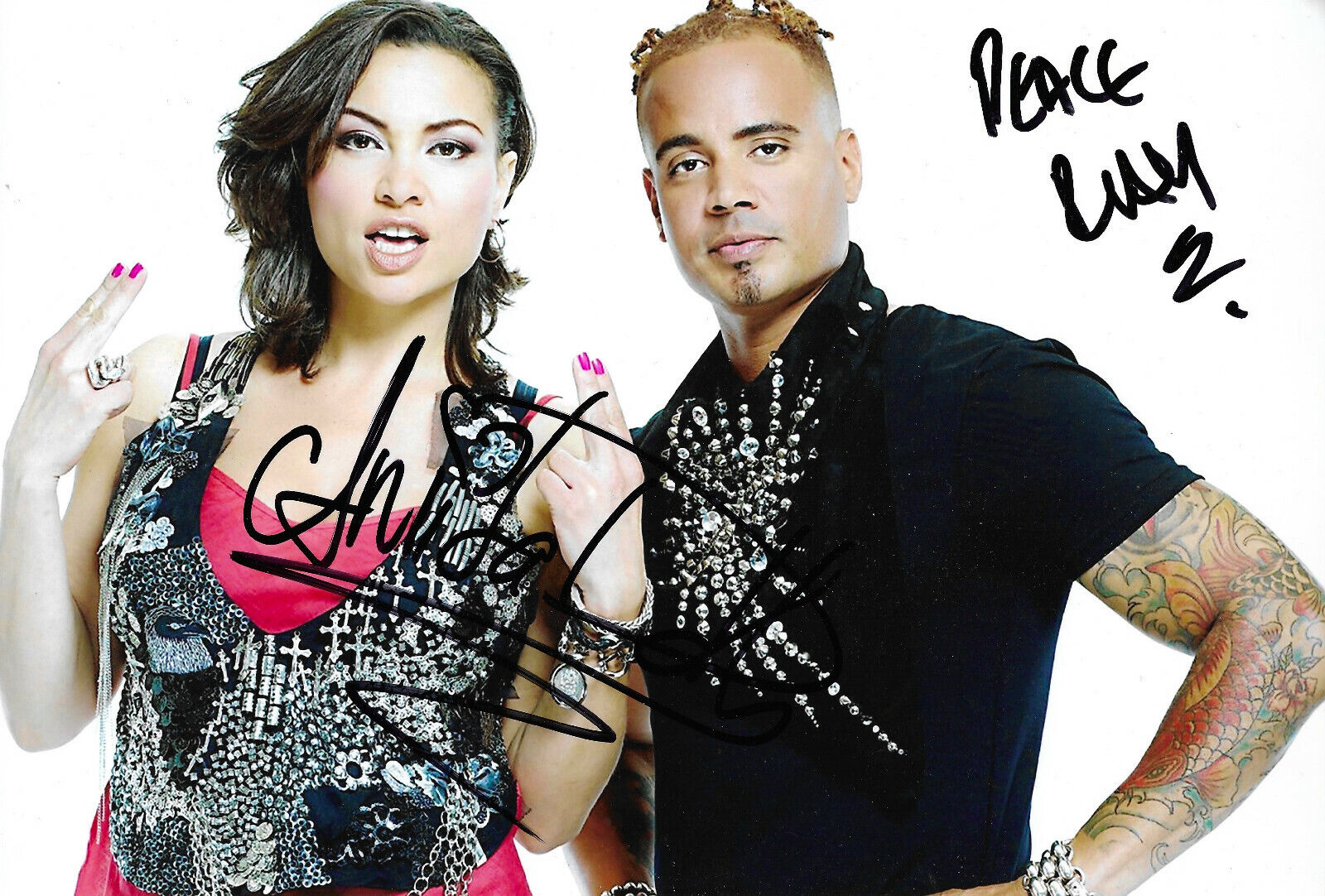 2 Unlimited signed 8x12 inch Photo Poster painting autographs