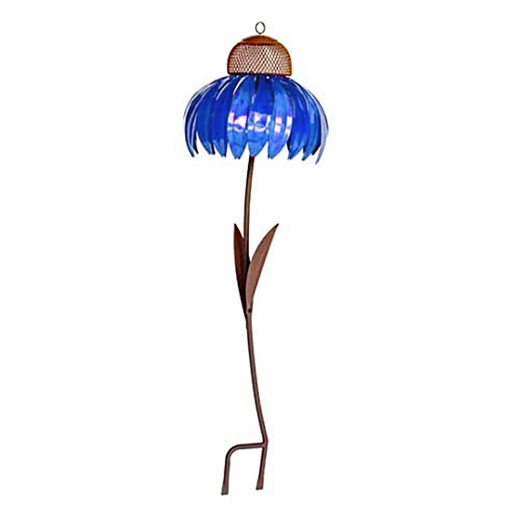 

Bird Feeder Bottle Metal Flower Shape Sensation Pink Coneflower Bird Feeder, 501 Original