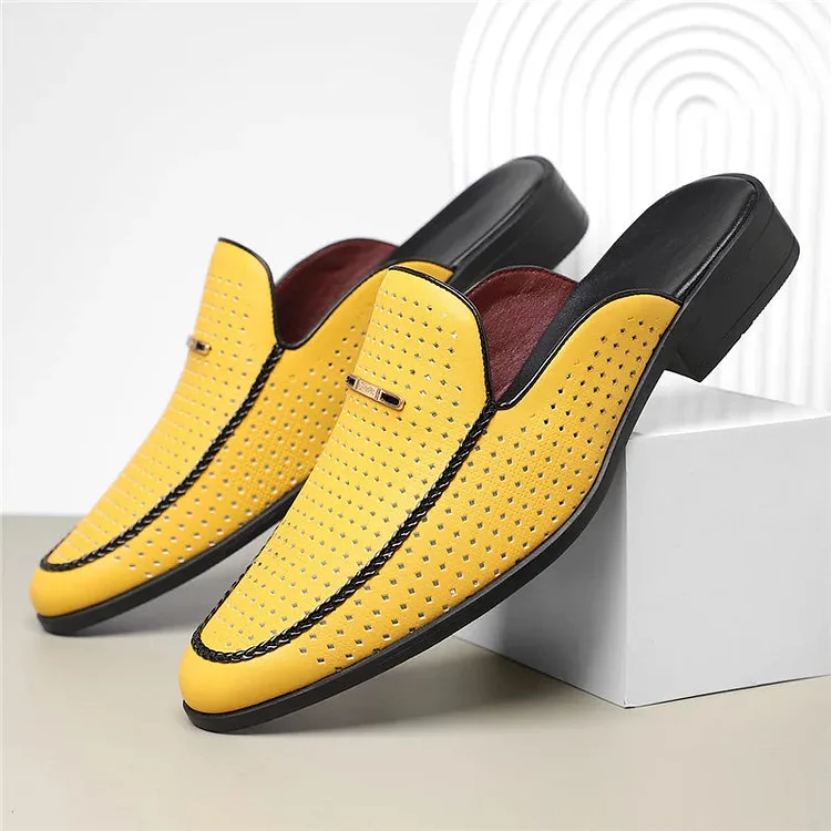 Marseille – Perforated Mule Loafer