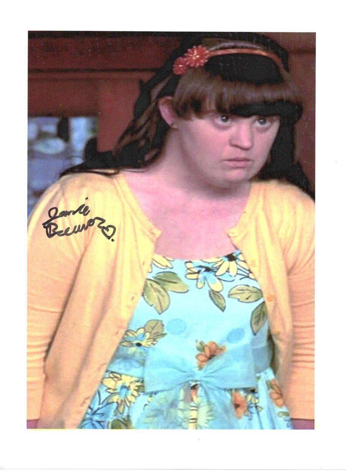 Jamie Brewer Autographed 8.5 x 11 in. Photo Poster painting Adelaide from American Horror Story