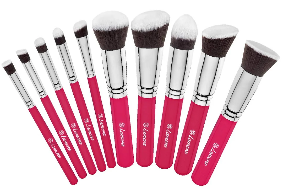 Makeup Brush Flat Top Kabuki for Face - Perfect For Blending Liquid, Cream or Flawless Powder Cosmetics - Buffing, Stippling, Concealer