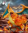 Mega Charizard Y - Pokemon Resin Statue - EGGS Studios