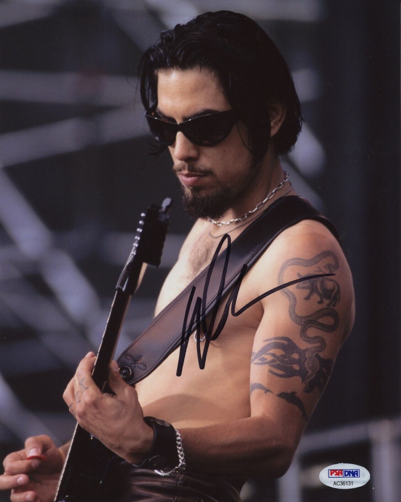 DAVE NAVARRO 8x10 Photo Poster painting Signed Autographed Auto PSA DNA Jane's Addiction