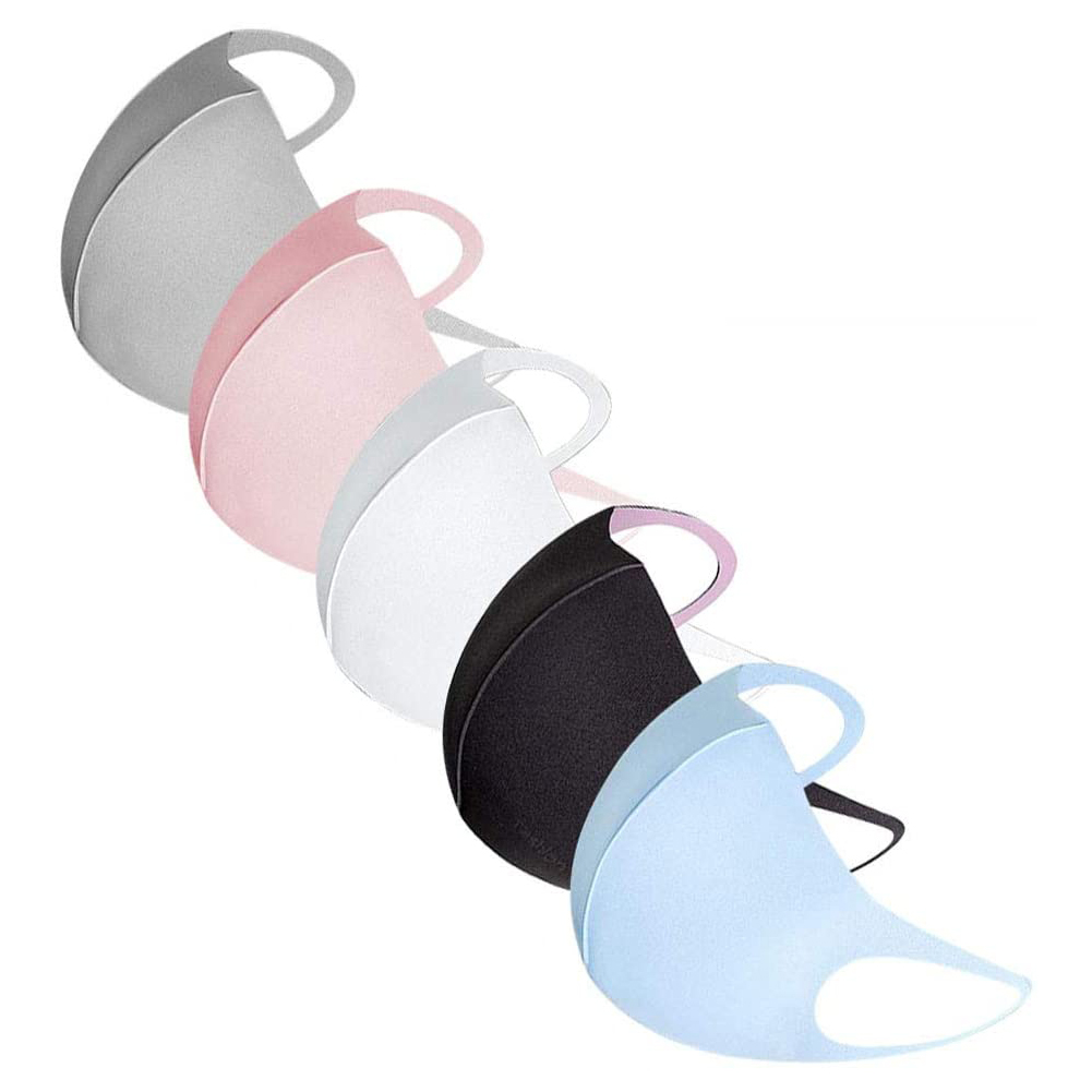 

Washable Face Mouth Shield, Reusable Breathable Protective Face Sponge Mask, White, 501 Original