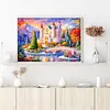 Dream Castle-14CT Stamped Cross Stitch 53*40cm/20.87*15.75in tapestrymarket