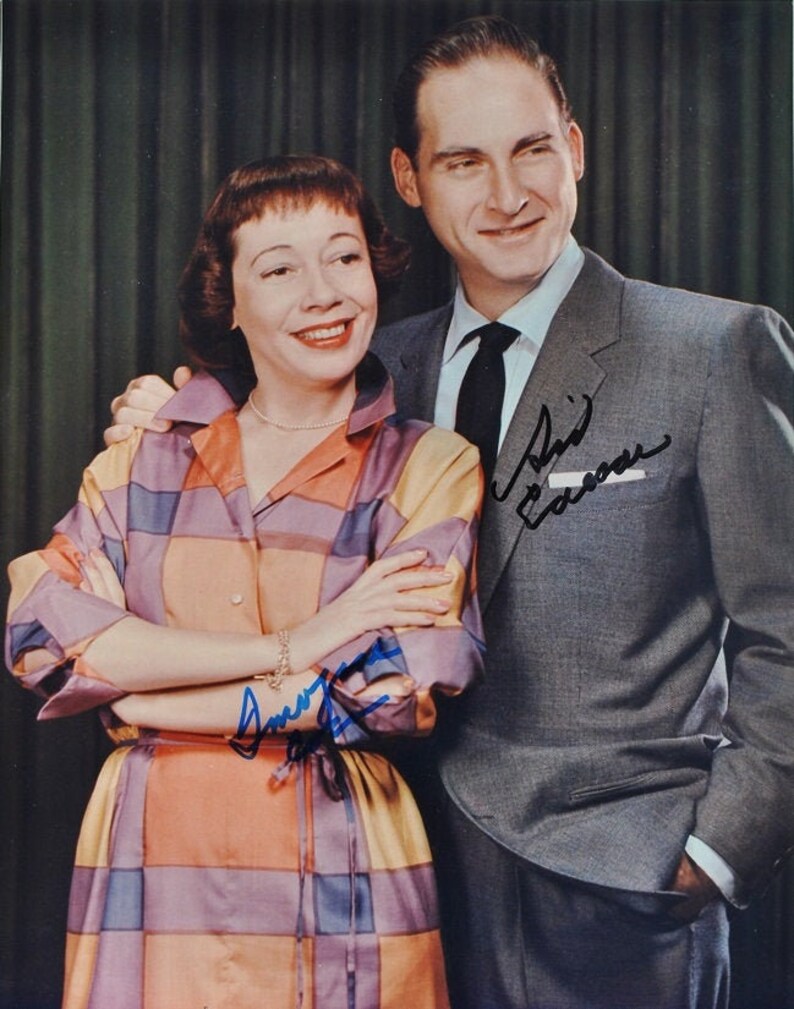 SID CAESAR & Imogene Coca Signed Photo Poster painting Your Show Of Shows 11x14 wCOA