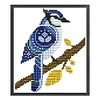 Blue Bird On Branch-14CT Stamped Cross Stitch 16*18cm/6.3*7.09in tapestrymarket
