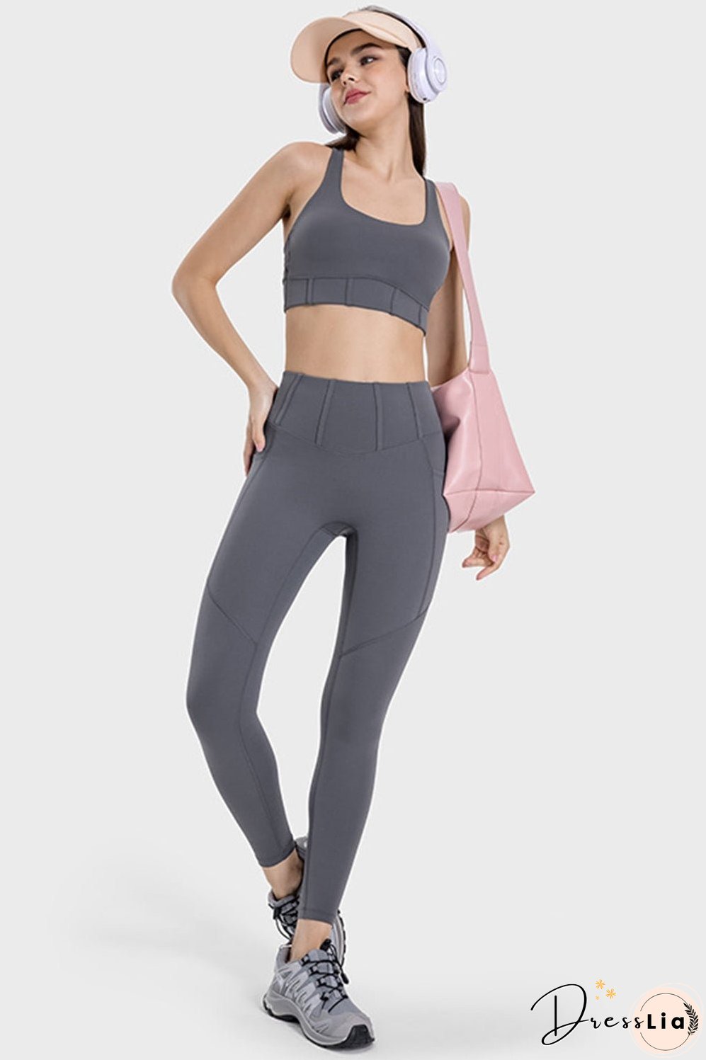 Millennia Square Neck Wide Strap Active Tank