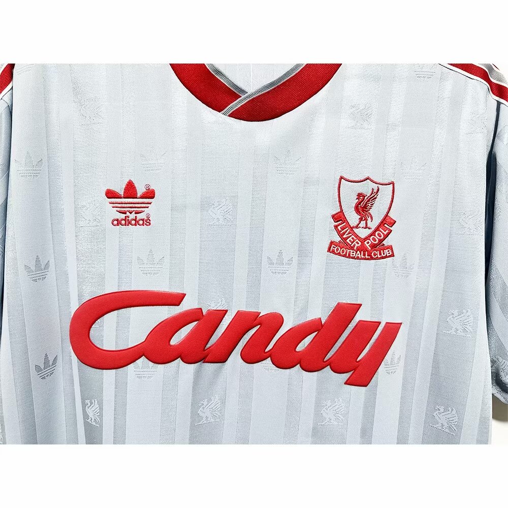 Retro 1988-1989 Liverpool Away Football Shirt Thai Quality