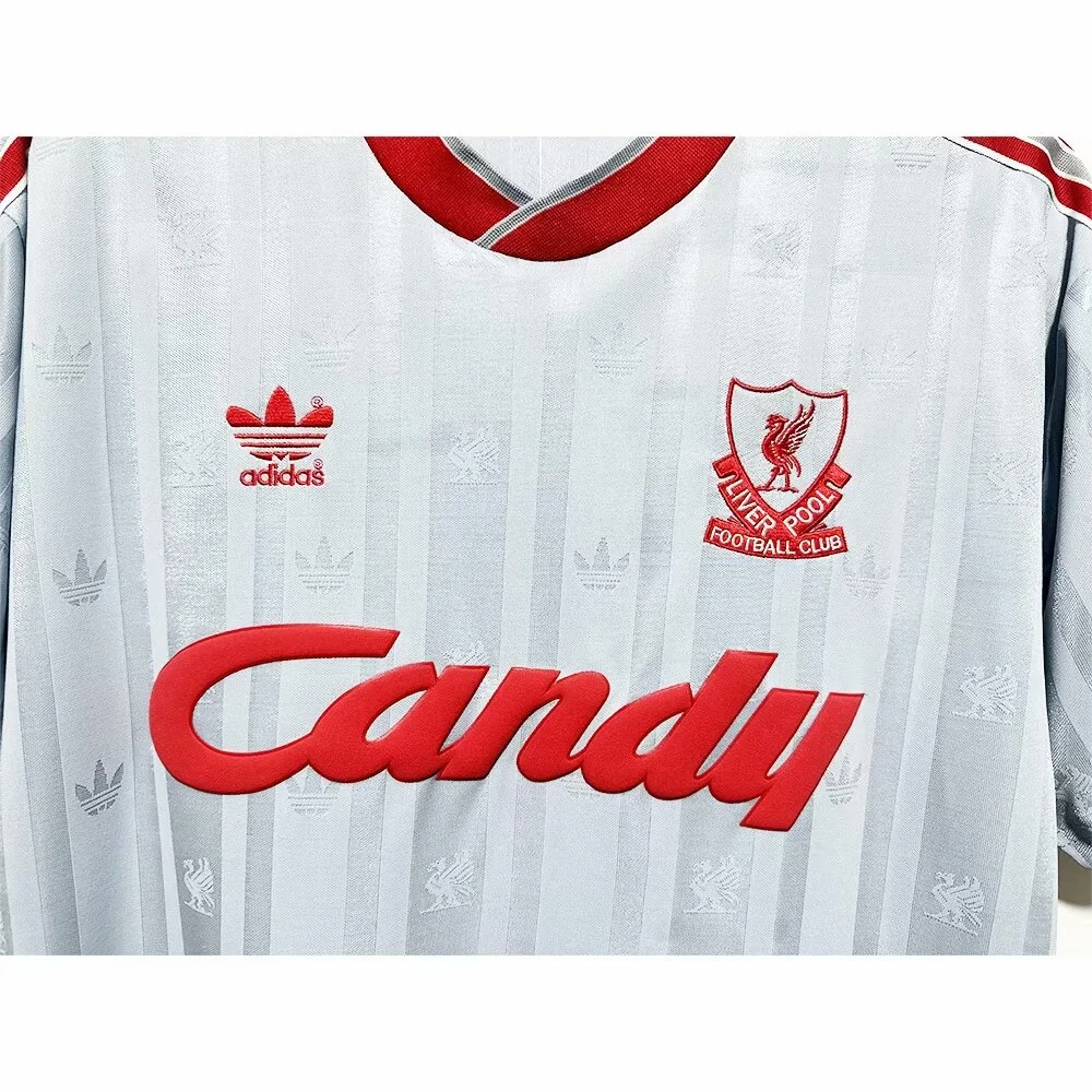 Retro 1988-1989 Liverpool Away Football Shirt Thai Quality