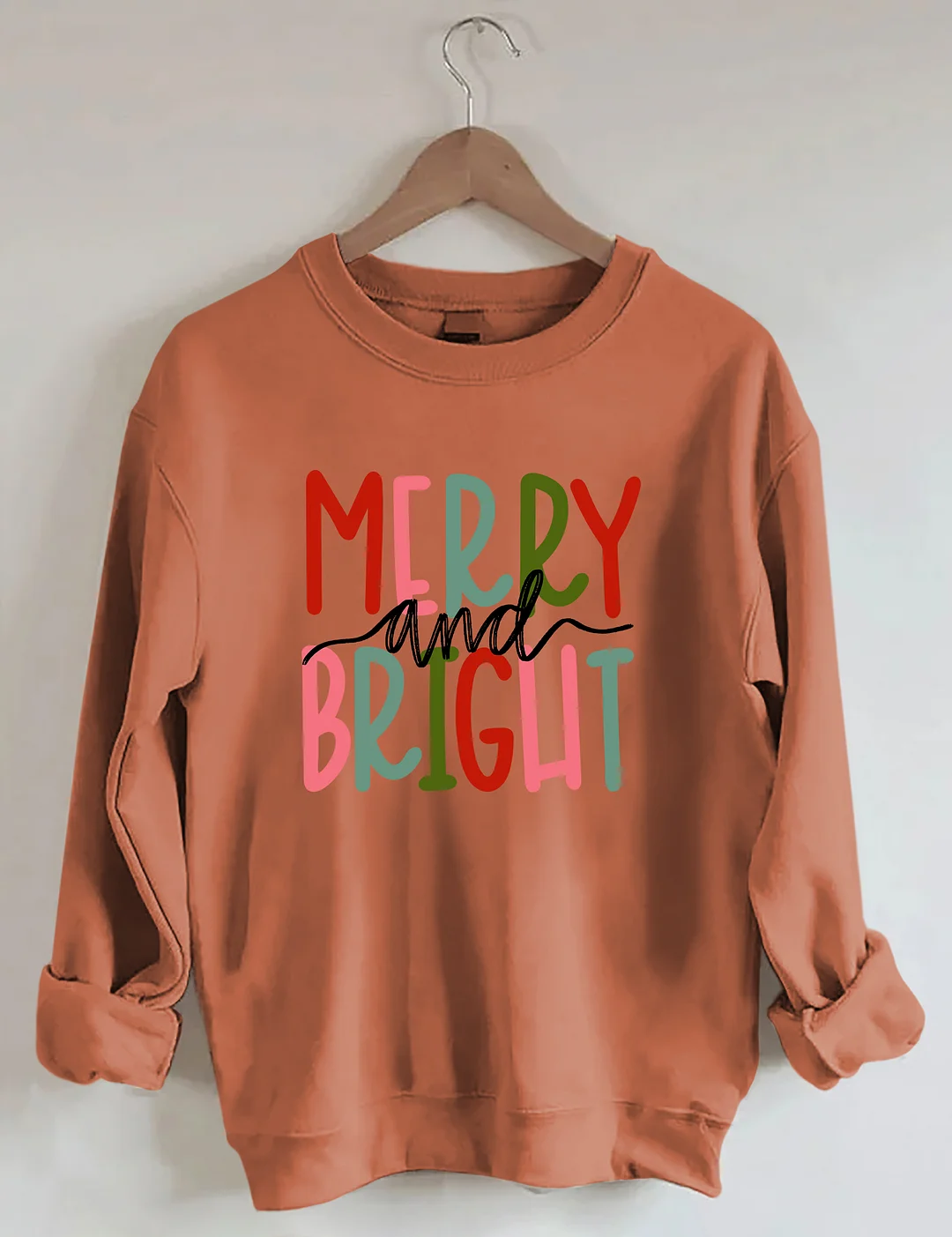 Merry and Bright Christmas Sweatshirt