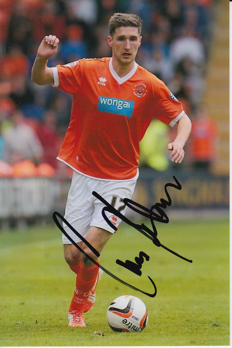 BLACKPOOL HAND SIGNED CHRIS BASHAM 6X4 Photo Poster painting 2.