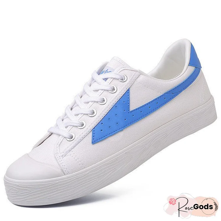 Vulcanized Trendy Couple Versatile Plus Size Canvas Shoes