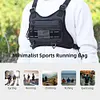 Unisex Front Chest Pack Breathable Lightweight Front Vest Bag Hip Hop Streetwear