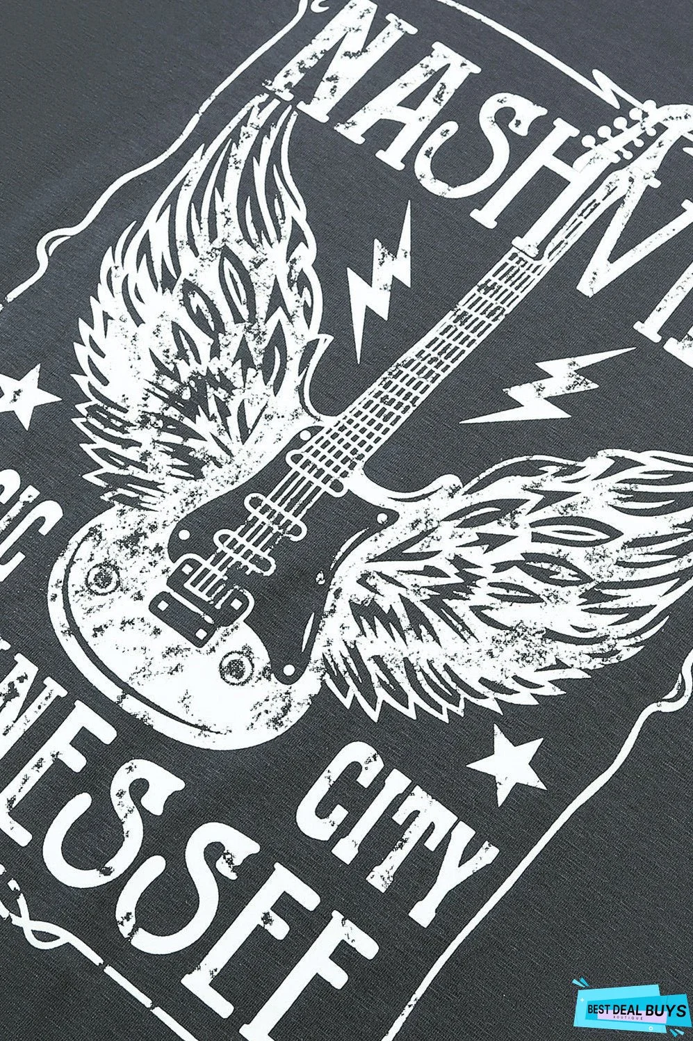 NASHVILLE MUSIC CITY TENNESSEE Graphic T-Shirt