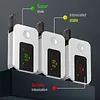 Portable Digital Alcohol Breath Tester 0.400% BAC Accuracy High-Precision Breathalyzer Fuel Cell Sensor Electrochemical Alcoholmeter for Outdoors Expressway Professional Use