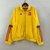 2023 Flamengo Windbreaker yellow Football  Jersey 1:1 Thai Quality