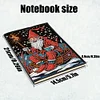 DIY Santa Claus Special Shaped Diamond Painting Notebook