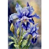 Iris-11CT Stamped Cross Stitch 40*60cm/15.75*23.62in  tapestrymarket
