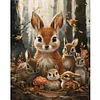 Diamond Painting-DIY Full Round Drill Rabbit(40*50CM)