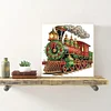 Diamond Painting-DIY Crystal Rhinestone Christmas Train