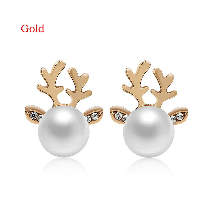 Christmas Reindeer Earrings Christmas Gift For Her 