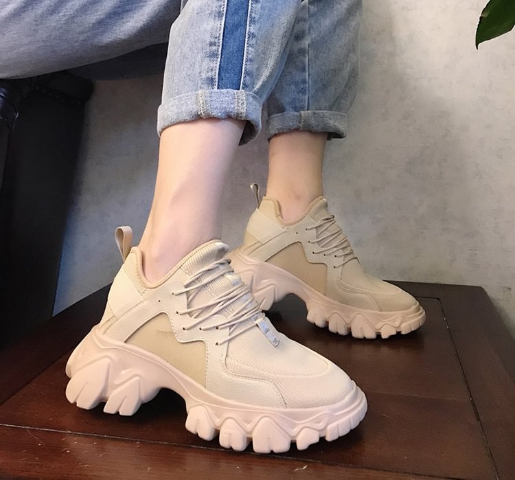Cloth straps platform shoes casual shoes-PABIUYOU- Women's Fashion Leader