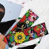 2pcs 5D DIY Special Shaped Diamond Painting Leather Flower Tassel Art Book Marks