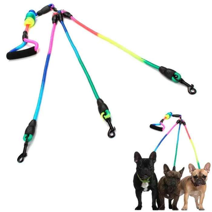 Detachable Rainbow Dog Leash