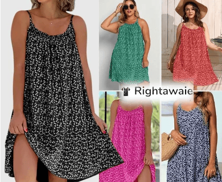 🔥Hot sale🔥Floral Printed Camisole Dress