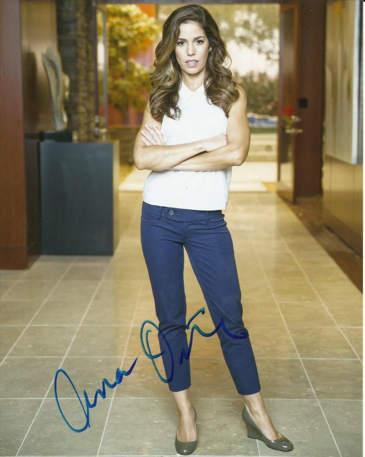 ANA ORTIZ SIGNED SEXY Photo Poster painting UACC REG 242 (2)