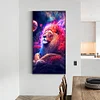 Diamond Painting -Full Round Drill Lion(70*40 CM)