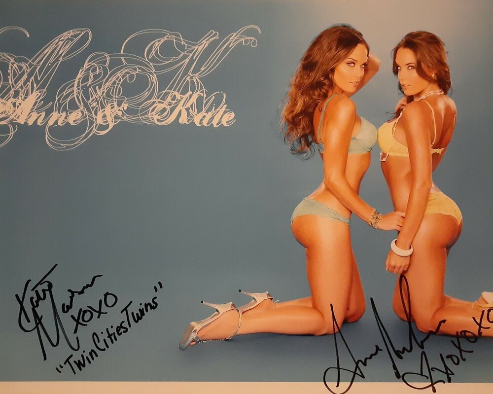 Twin Cities twins signed 8x10