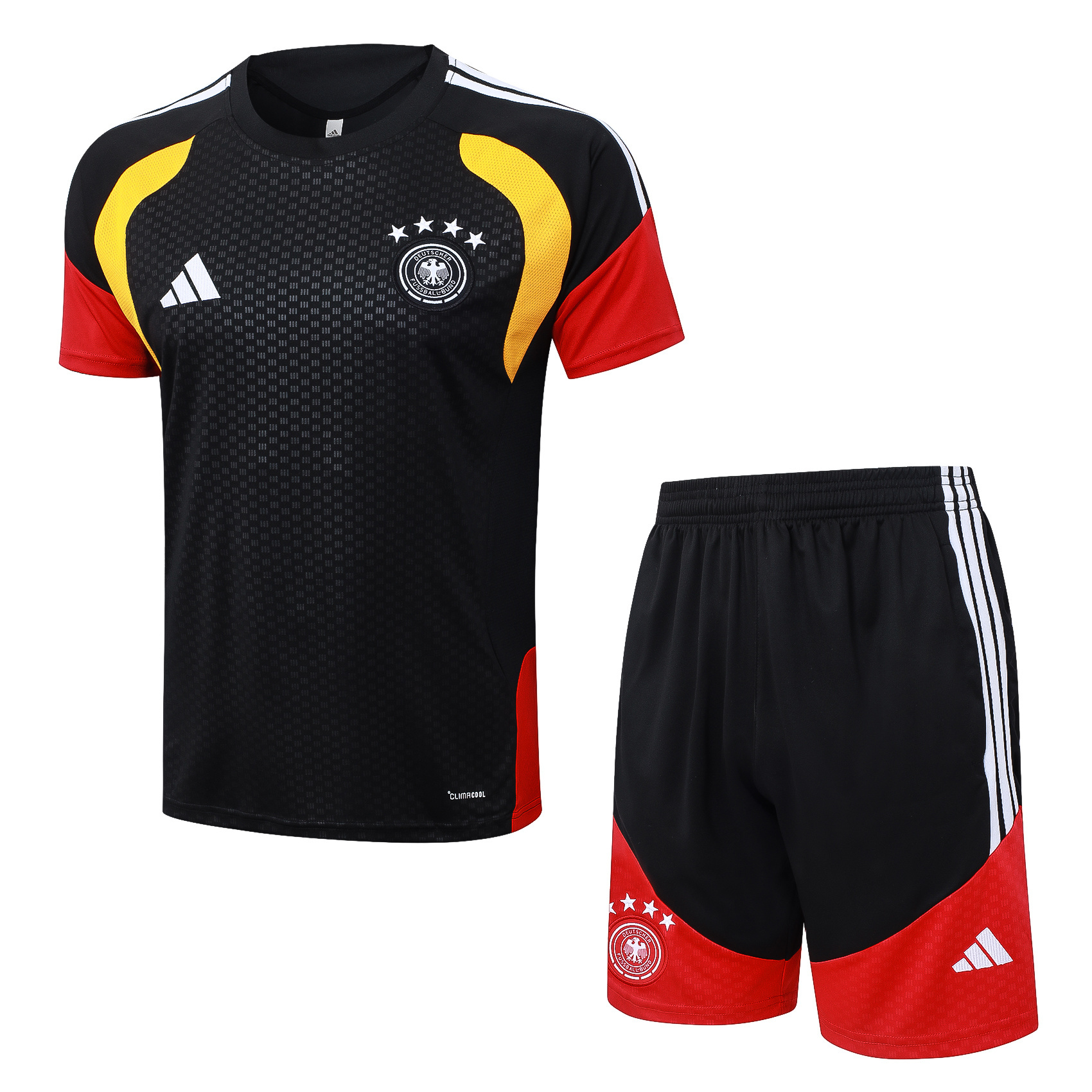 2026/2027 Germany Short sleeve training black jersey +Shorts