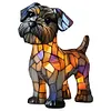 Dog Lamp Dog Series Art Night Light Stained Resin Dog Desk Lamp Home Decor