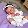 20" Reborn Lifelike Sleeping Baby Girl Fukion Cloth Body Reborn Doll Set with Heartbeat - RBBI-Myrebornbabydoll&reg; Myrebornbabydoll&reg;