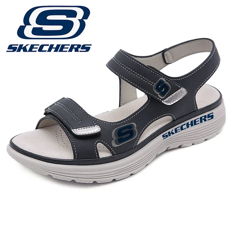 NOVÉ SKECHERS 2024 DÁMSKÉ ORTOPEDICKÉ KOŽENÉ SANDÁLY