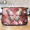 Special Shape Butterfly 5D DIY Diamond Painting Clutch Bag for Women Girls