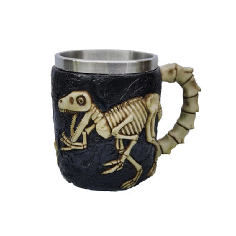 Halloween Casual Retro Skull Stainless Steel Resin Water Bottles 1 Piece