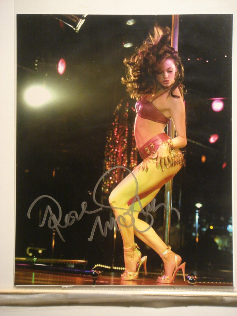 ROSE McGOWAN Signed Photo Poster painting from Tarantino double featureGRINDHOUSE wcoa