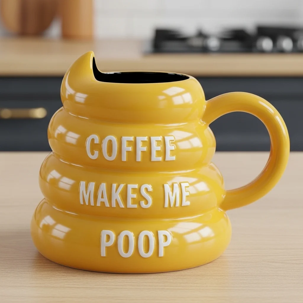 Funny Poop Mug-Best Coffee Drinker Gifts