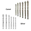 6PCS 4-Blade Saw Tooth Eccentric Drill Bit High-Strength Eccentric Twist Drill