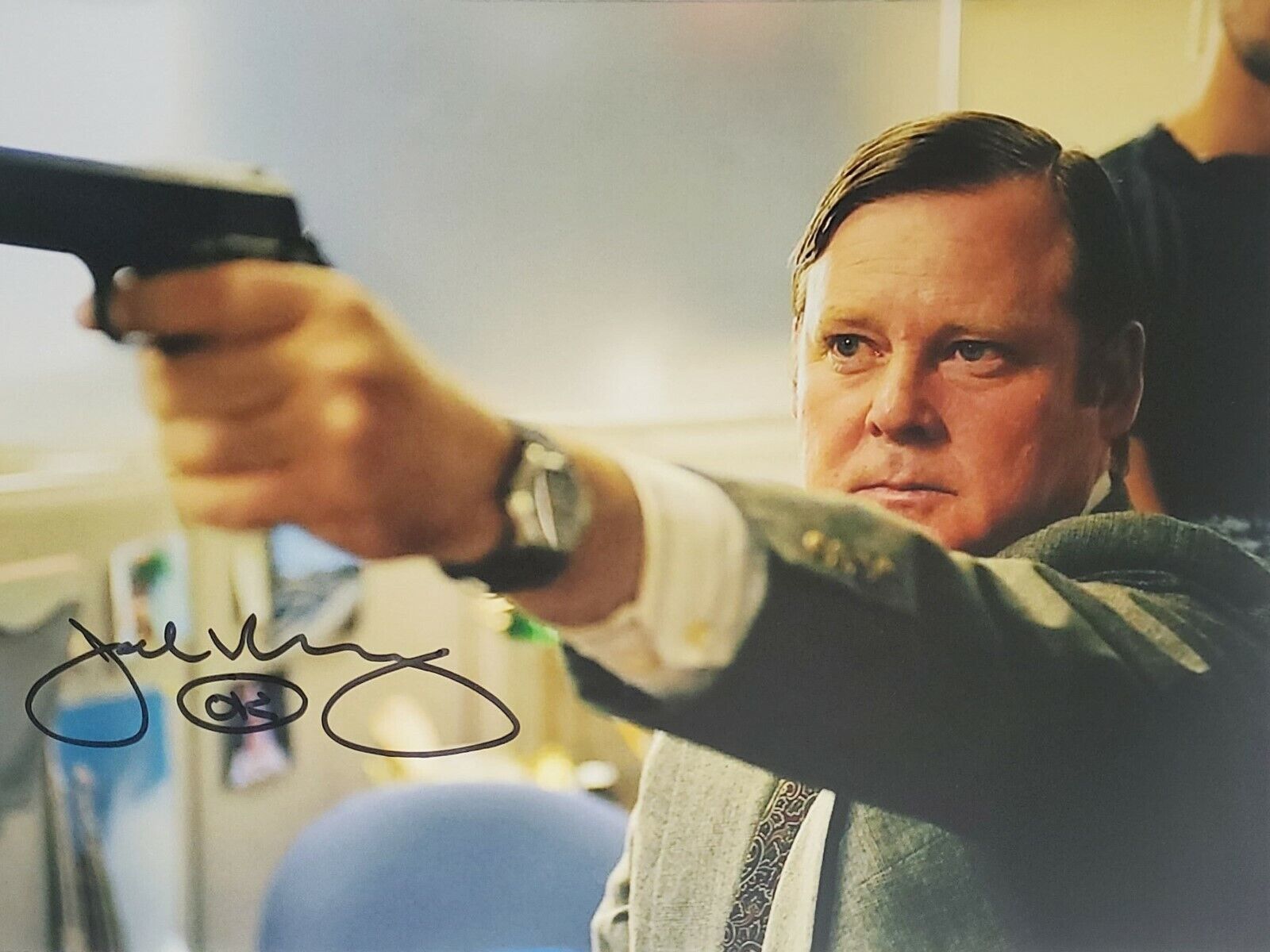 Joel Murray Hand Signed Autograph 8x10 Photo Poster painting Actor Mad Men God Bless America