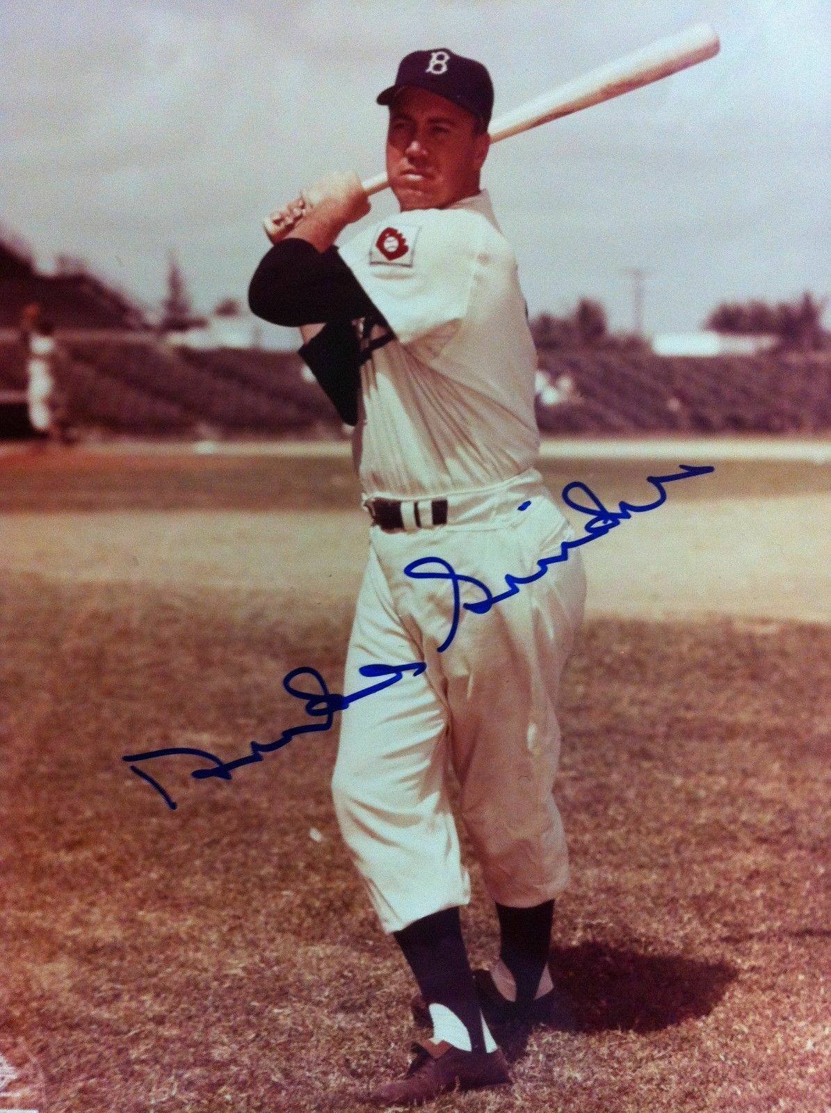 DUKE SNIDER AUTOGRAPHED 8x10 Photo Poster painting ( Dodgers HOF ) REPRINT