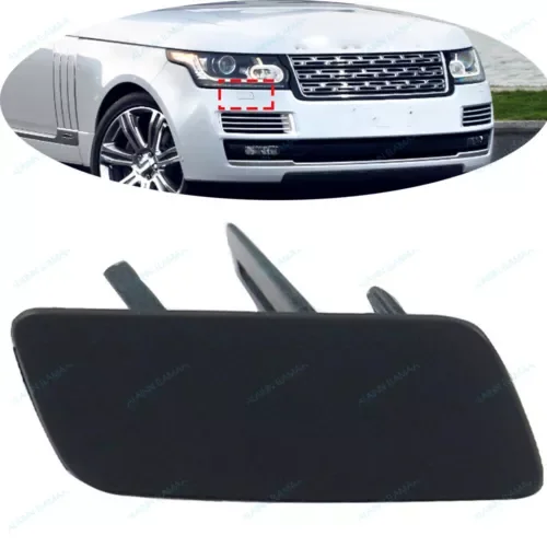 Dronehint Headlight Washer Nozzle Cover Cap l For Land Rover Range Rover 2013-17,Primed,RH (For: Land Rover) Parts